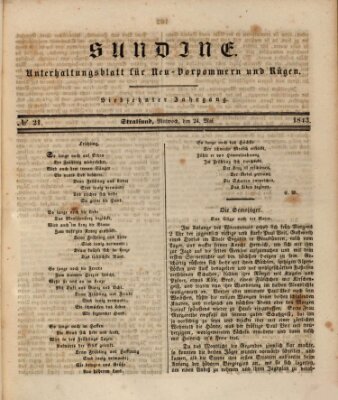 Sundine Mittwoch 24. Mai 1843