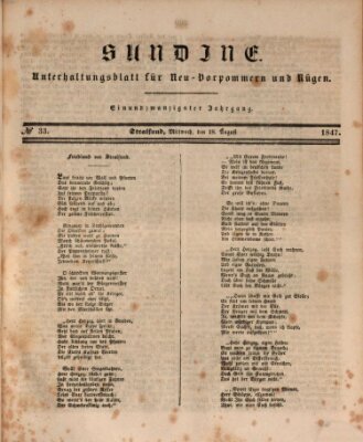 Sundine Mittwoch 18. August 1847