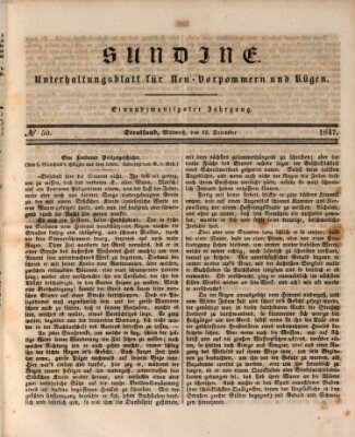 Sundine Mittwoch 15. Dezember 1847