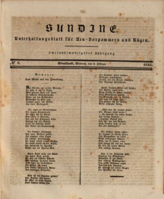 Sundine Mittwoch 9. Februar 1848