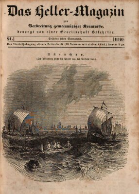 Das Heller-Magazin Samstag 23. Mai 1840