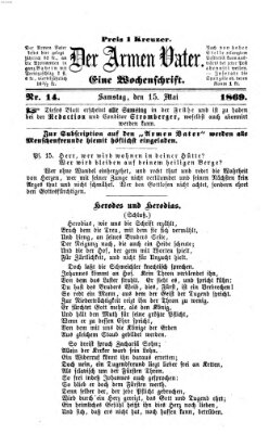 Der Armen Vater Samstag 15. Mai 1869