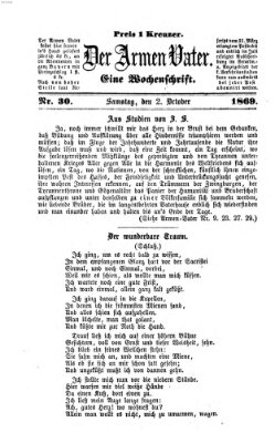 Der Armen Vater Samstag 2. Oktober 1869