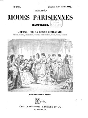 Les Modes parisiennes Samstag 1. Januar 1870