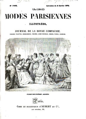 Les Modes parisiennes Samstag 8. Januar 1870