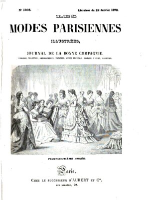 Les Modes parisiennes Samstag 29. Januar 1870