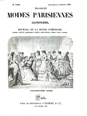 Les Modes parisiennes Samstag 5. Februar 1870