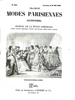 Les Modes parisiennes Samstag 21. Mai 1870