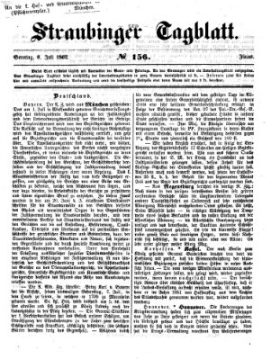 Straubinger Tagblatt Sonntag 6. Juli 1862