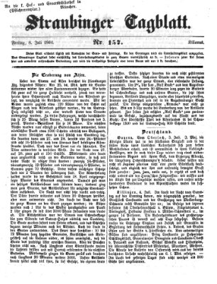 Straubinger Tagblatt Freitag 8. Juli 1864