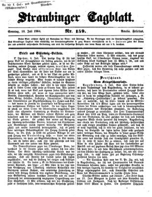 Straubinger Tagblatt Sonntag 10. Juli 1864