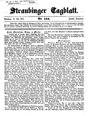 Straubinger Tagblatt Samstag 16. Juli 1864