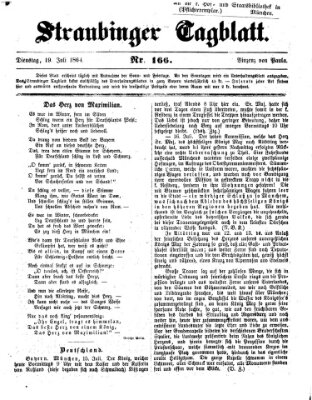 Straubinger Tagblatt Dienstag 19. Juli 1864