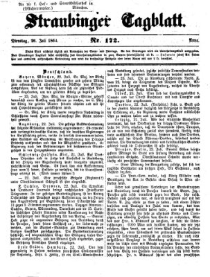 Straubinger Tagblatt Dienstag 26. Juli 1864