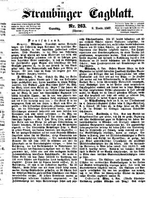 Straubinger Tagblatt Samstag 9. November 1867