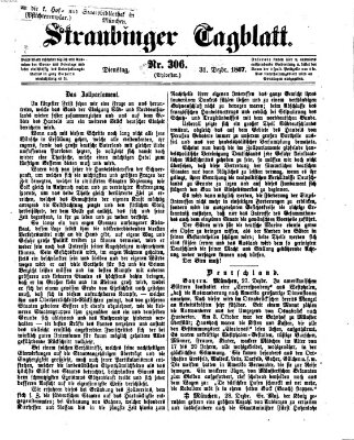 Straubinger Tagblatt Dienstag 31. Dezember 1867