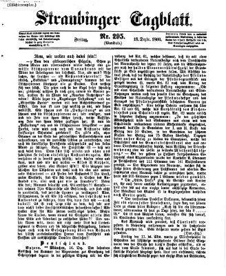 Straubinger Tagblatt Freitag 18. Dezember 1868