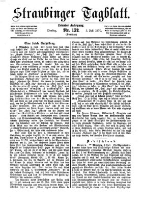 Straubinger Tagblatt Dienstag 5. Juli 1870