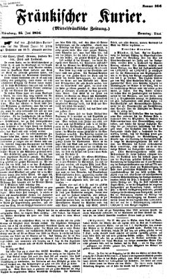 Fränkischer Kurier Sonntag 15. Juni 1856