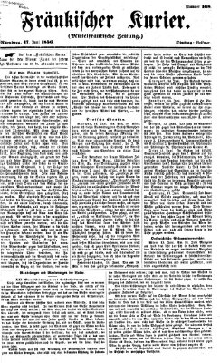 Fränkischer Kurier Dienstag 17. Juni 1856