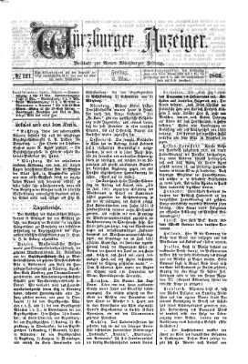 Würzburger Anzeiger (Neue Würzburger Zeitung) Freitag 2. Mai 1862