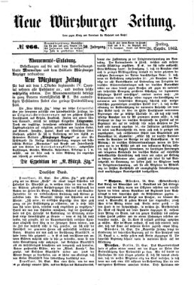 Neue Würzburger Zeitung Freitag 26. September 1862