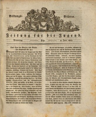 Bildungsblätter oder Zeitung für die Jugend Dienstag 9. Juni 1807