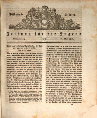 Bildungsblätter oder Zeitung für die Jugend Donnerstag 26. Mai 1808