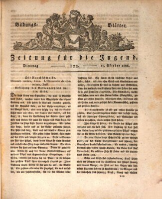 Bildungsblätter oder Zeitung für die Jugend Dienstag 11. Oktober 1808