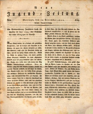 Neue Jugendzeitung (Bildungsblätter oder Zeitung für die Jugend) Montag 24. Dezember 1810