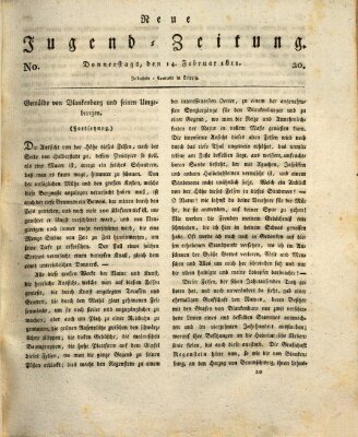 Neue Jugendzeitung (Bildungsblätter oder Zeitung für die Jugend) Donnerstag 14. Februar 1811