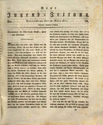 Neue Jugendzeitung (Bildungsblätter oder Zeitung für die Jugend) Donnerstag 28. März 1811