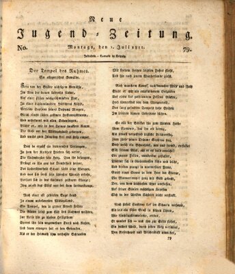 Neue Jugendzeitung (Bildungsblätter oder Zeitung für die Jugend) Montag 1. Juli 1811