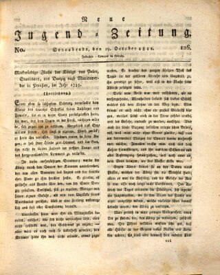 Neue Jugendzeitung (Bildungsblätter oder Zeitung für die Jugend) Samstag 19. Oktober 1811