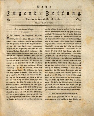 Neue Jugendzeitung (Bildungsblätter oder Zeitung für die Jugend) Montag 28. Oktober 1811