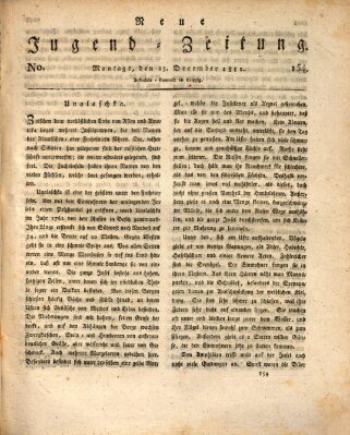 Neue Jugendzeitung (Bildungsblätter oder Zeitung für die Jugend) Montag 23. Dezember 1811