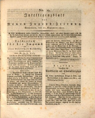 Neue Jugendzeitung (Bildungsblätter oder Zeitung für die Jugend) Samstag 21. September 1811