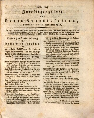 Neue Jugendzeitung (Bildungsblätter oder Zeitung für die Jugend) Samstag 30. November 1811