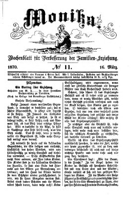 Katholische Schulzeitung (Bayerische Schulzeitung) Mittwoch 16. März 1870