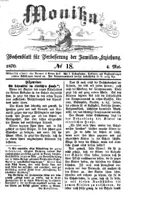 Katholische Schulzeitung (Bayerische Schulzeitung) Mittwoch 4. Mai 1870