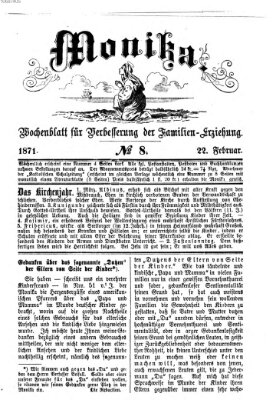 Katholische Schulzeitung (Bayerische Schulzeitung) Mittwoch 22. Februar 1871