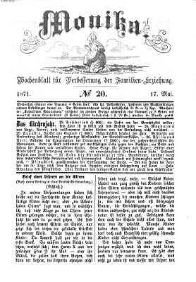 Katholische Schulzeitung (Bayerische Schulzeitung) Mittwoch 17. Mai 1871