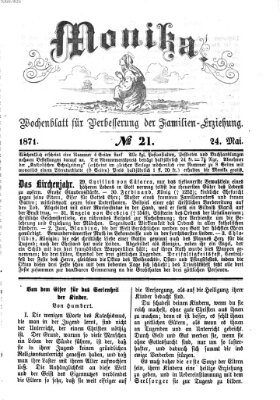 Katholische Schulzeitung (Bayerische Schulzeitung) Mittwoch 24. Mai 1871