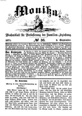 Katholische Schulzeitung (Bayerische Schulzeitung) Mittwoch 6. September 1871