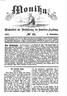 Katholische Schulzeitung (Bayerische Schulzeitung) Mittwoch 8. November 1871