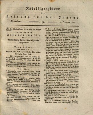 Pädagogische Verhandlungsblätter für Aeltern, Erzieher, Jugendlehrer und Kinderfreunde (Bildungsblätter oder Zeitung für die Jugend) Samstag 31. Januar 1807