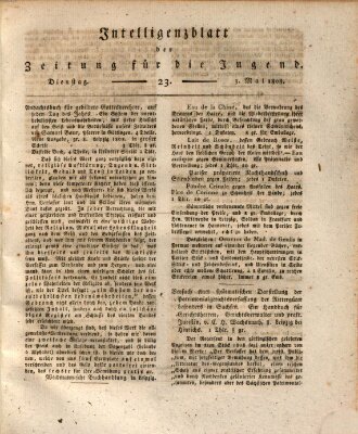 Pädagogische Verhandlungsblätter für Aeltern, Erzieher, Jugendlehrer und Kinderfreunde (Bildungsblätter oder Zeitung für die Jugend) Dienstag 3. Mai 1808