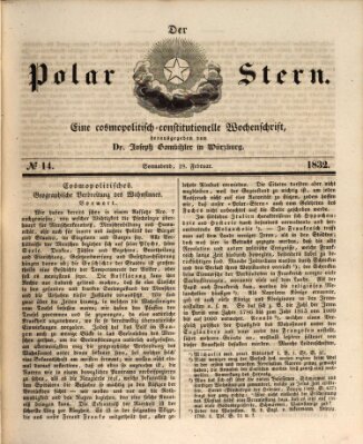 Der Polar-Stern Samstag 18. Februar 1832