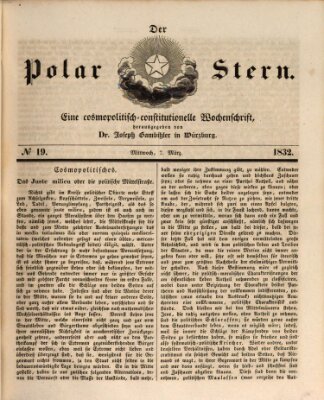 Der Polar-Stern Mittwoch 7. März 1832