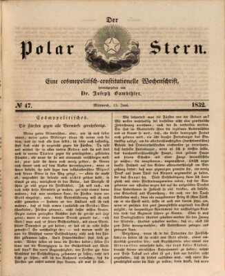 Der Polar-Stern Mittwoch 13. Juni 1832